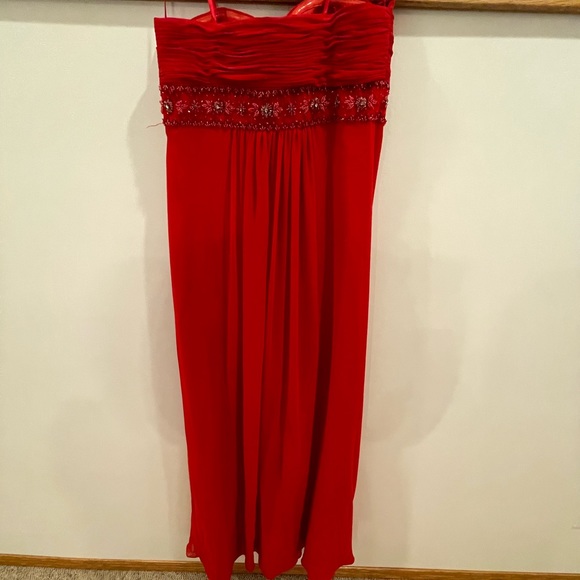 Formal Red Dress - Picture 3 of 4